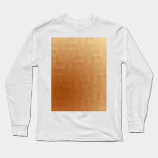Abstract beige pattern of squares Long Sleeve T-Shirt